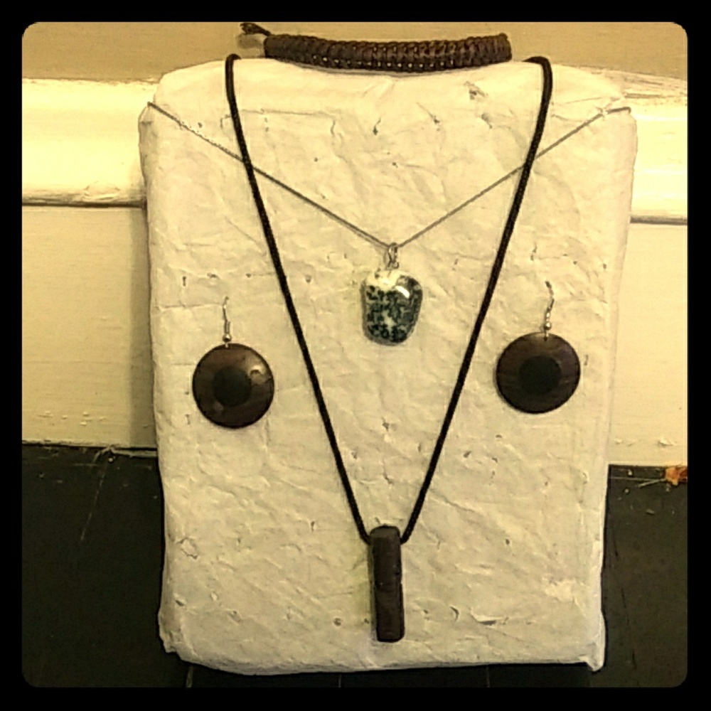 Vintage Totem Spirit 4 piece Jewelry Set